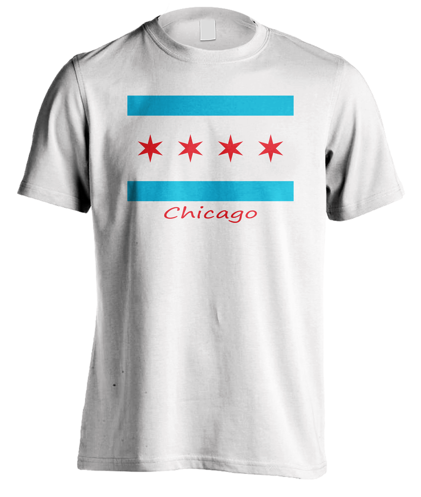 Chicago Flag Athletic Sports T-shirt – Victory Ink