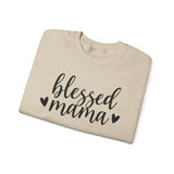 Blessed Mama Crewneck Sweatshirt — Cozy Mother's Day Gift
