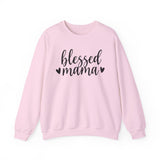 Blessed Mama Crewneck Sweatshirt — Cozy Mother's Day Gift