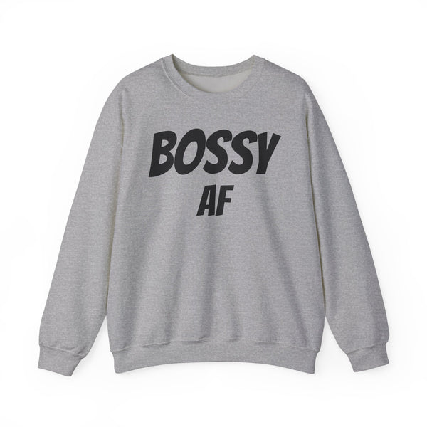 Women's Bossy AF Crewneck Sweatshirt