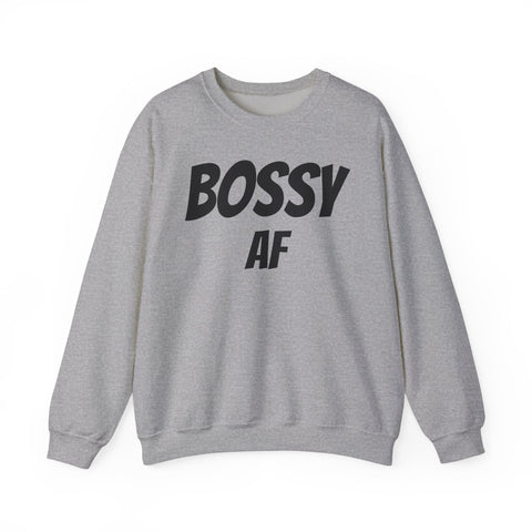 Women's Bossy AF Crewneck Sweatshirt