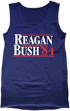 Reagan Bush 84 Retro Political Tank Top