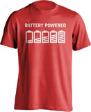 Battery Powered Funny Science T-Shirt