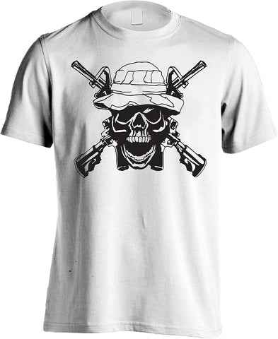 Army Ranger Military Skull T-Shirt