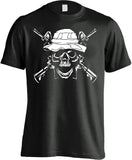 Army Ranger Military Skull T-Shirt