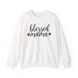 Blessed Mama Crewneck Sweatshirt — Cozy Mother's Day Gift