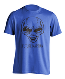 Future Martian T-Shirt Mars Red Planet Alien Graphic Tee Shirt