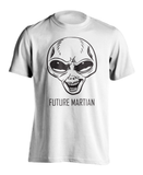 Future Martian T-Shirt Mars Red Planet Alien Graphic Tee Shirt