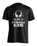 It's Obviously Aliens Funny Graphic T-Shirt
