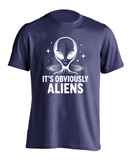 It's Obviously Aliens Funny Graphic T-Shirt