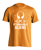 It's Obviously Aliens Funny Graphic T-Shirt