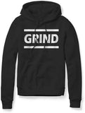 Grind Motivational Workout Gym Hoodie