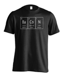 Periodic Table of Elements Bacon T-Shirt