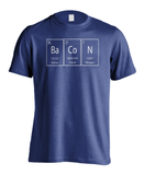 Funny Periodic Table of Elements Bacon T-Shirt