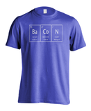 Periodic Table of Elements Bacon T-Shirt