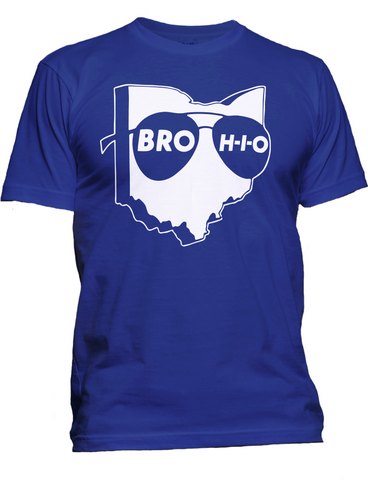Brohio Ohio Sports Fan Baseball T-Shirt