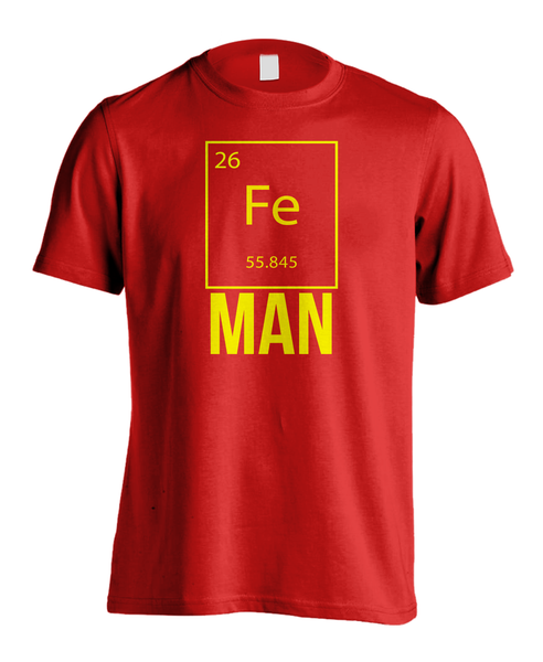 Iron Man Science Superhero T-Shirt