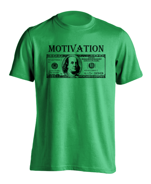 Money Motivation 100 Dollar Bill T-Shirt