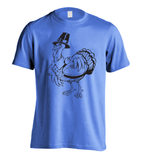 Men's Turkey Day Football Graphic T-Shirt